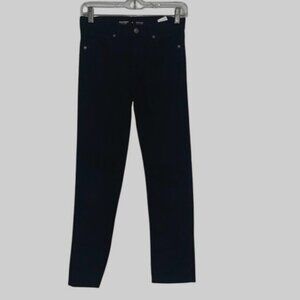 Old Navy Boys Karate Slim Black Stretch Jeans Size 12 Built-In Tough Durable Den
